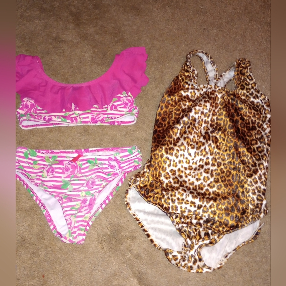 Three 4t bathing suits